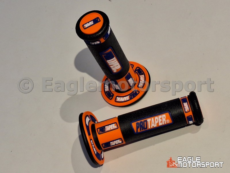 Protaper handle bar grip orange-blue